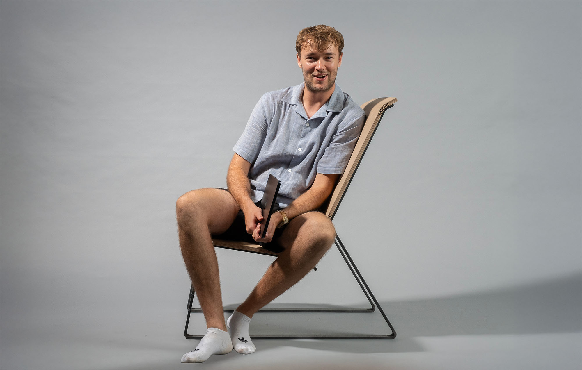 Portrait auf dem Baunzi Chair